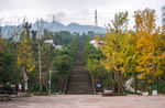 城市风貌 城市道路 城市绿化