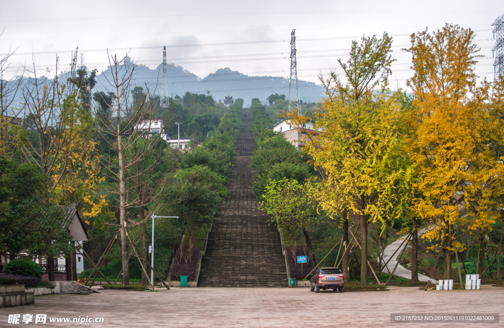 城市风貌 城市道路 城市绿化