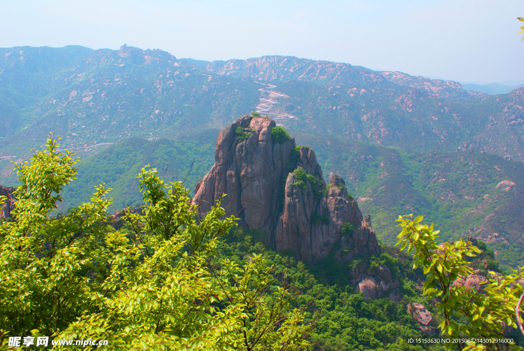 五莲山风光