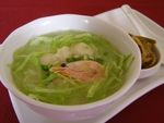 丝瓜鲜虾汤