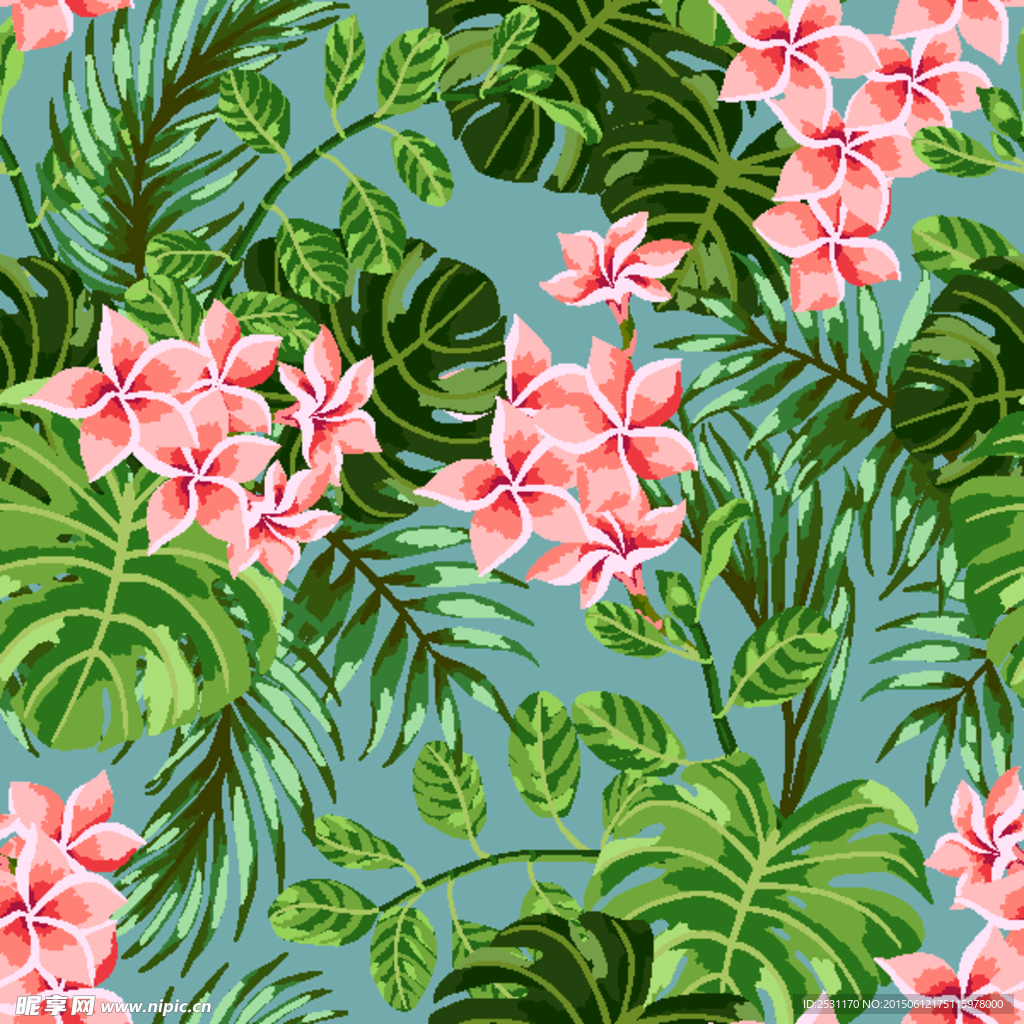 手绘花卉