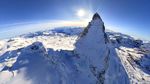 雪山晨景