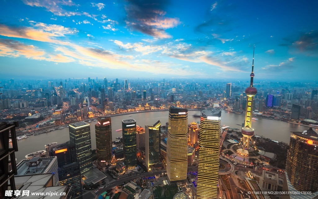 上海繁荣景色