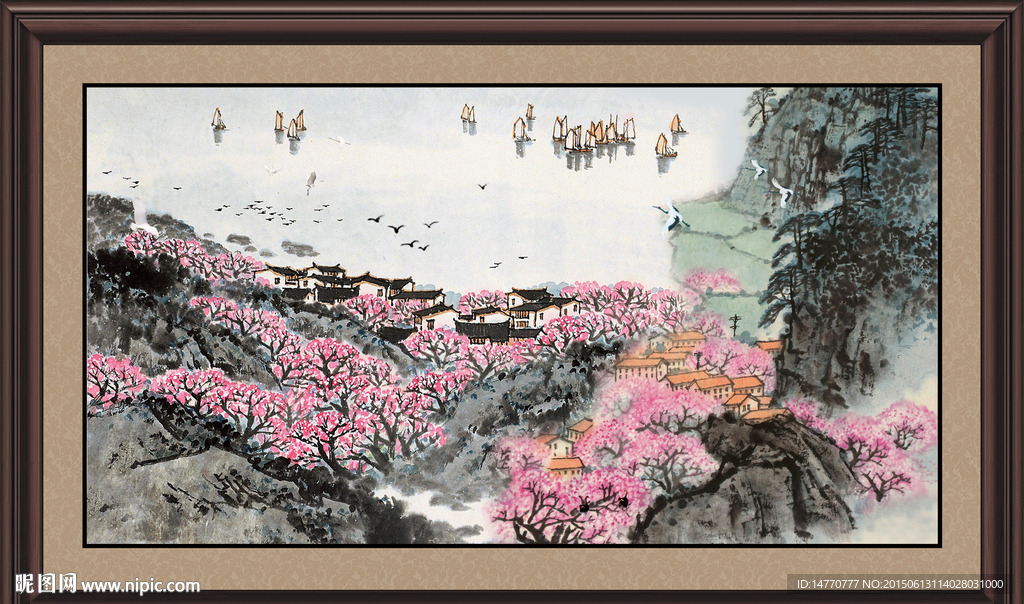 国画山水