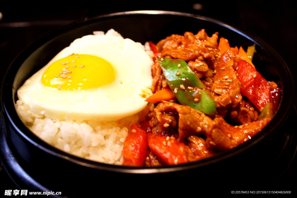 牛肉盖饭