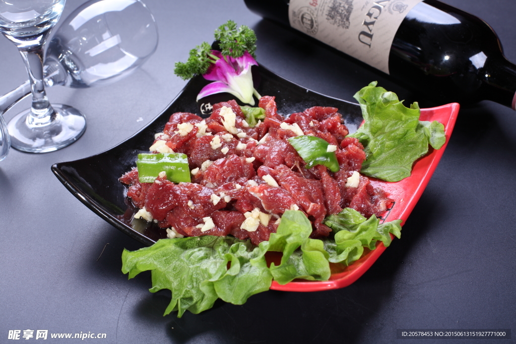 蒜香牛肉