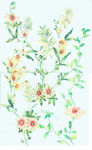 鲜花油画