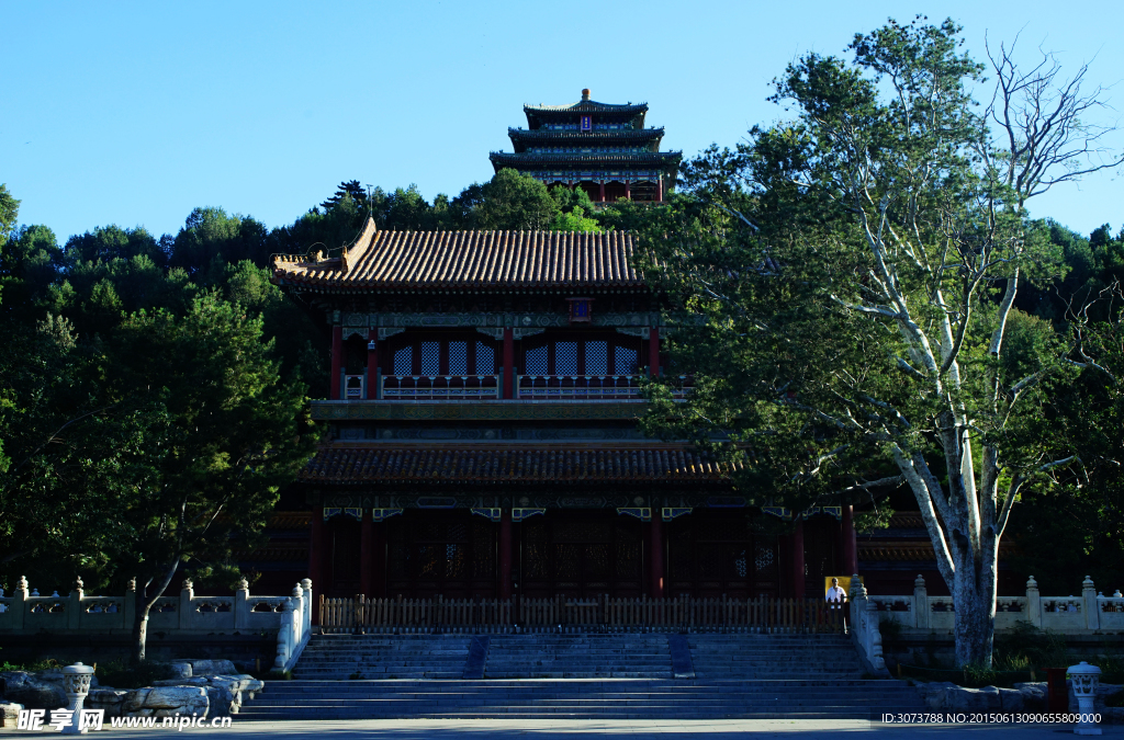 景山的早晨
