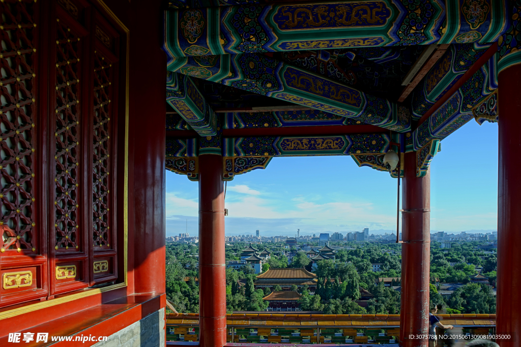 景山的回廊