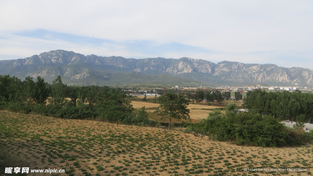 嵩岳景色 太室山