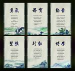 中国风 学习展板