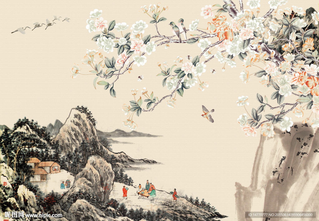 花鸟国画