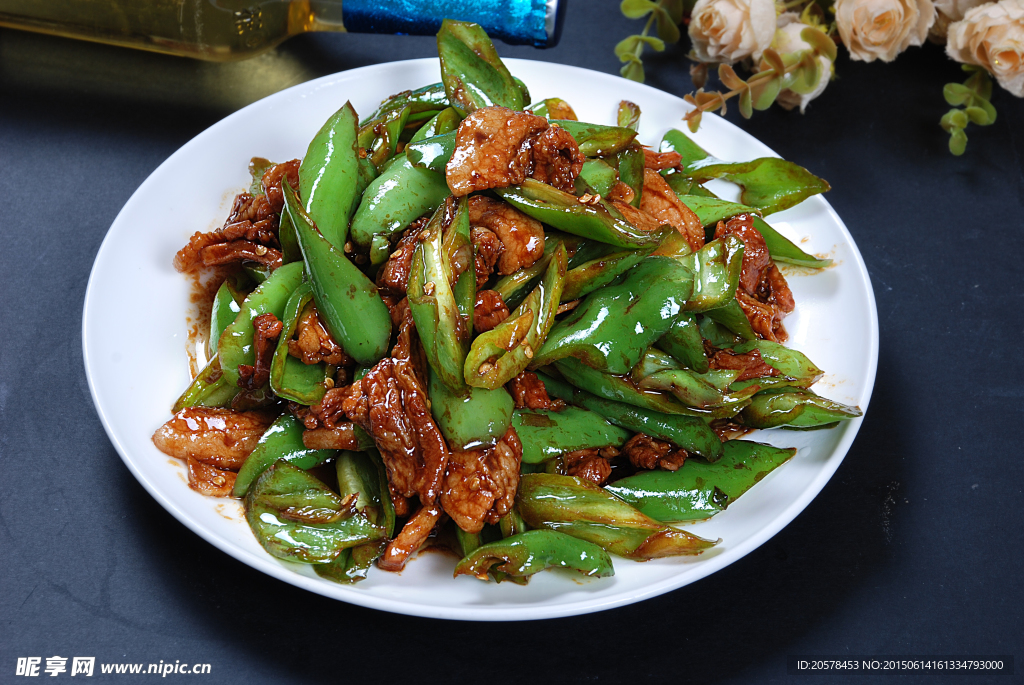 青椒炒肉