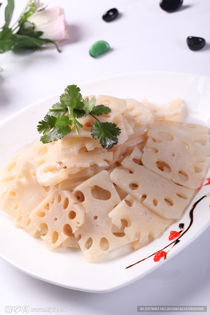 油焖莲菜