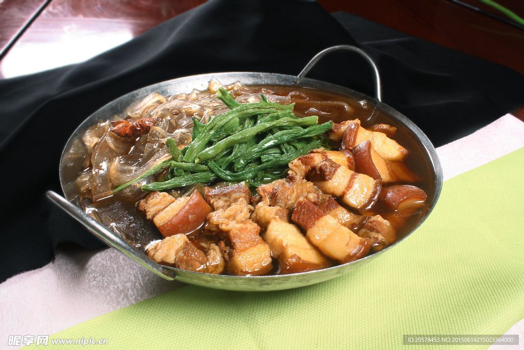 红焖肉干豆角