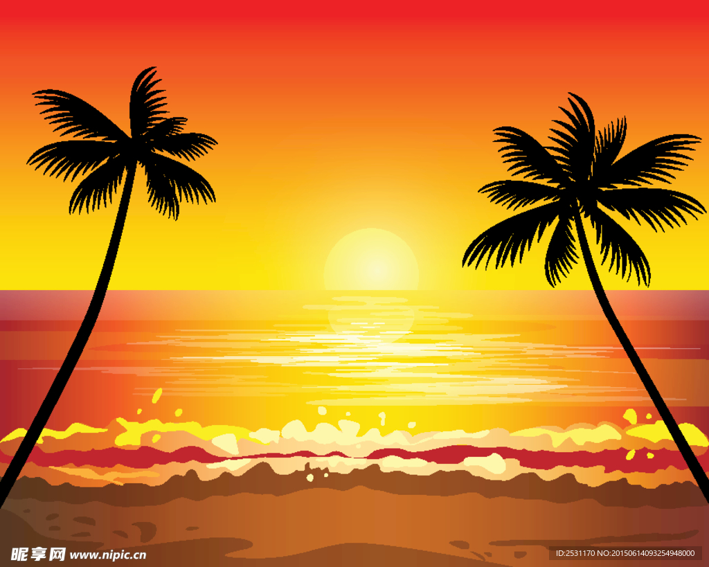 夏日背景