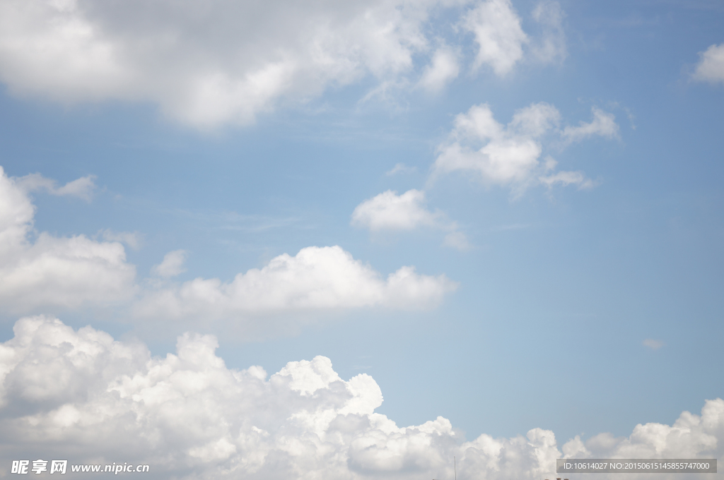 天空 蓝天 白云