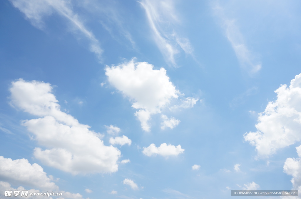 天空 蓝天 白云