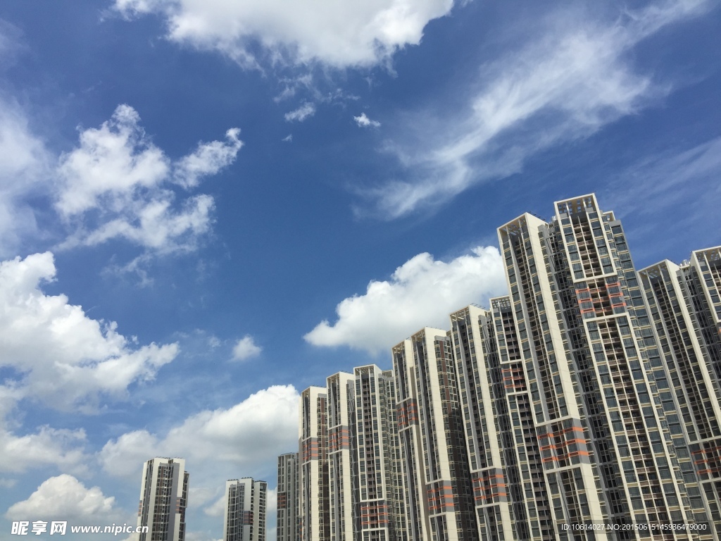 天空 蓝天 白云