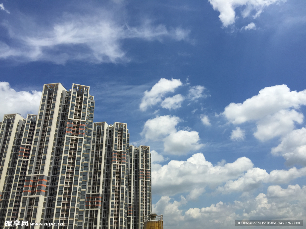 天空 蓝天 白云