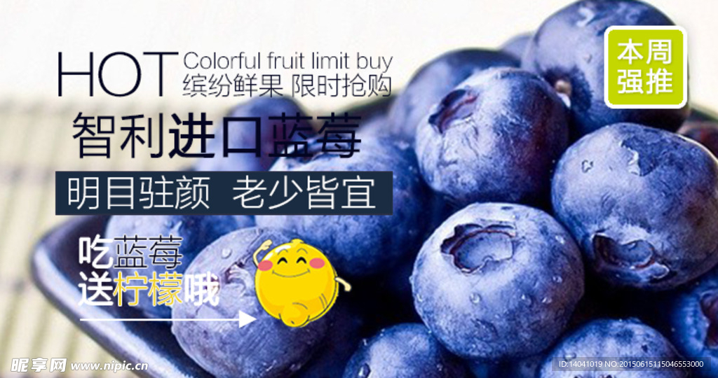 蓝莓广告