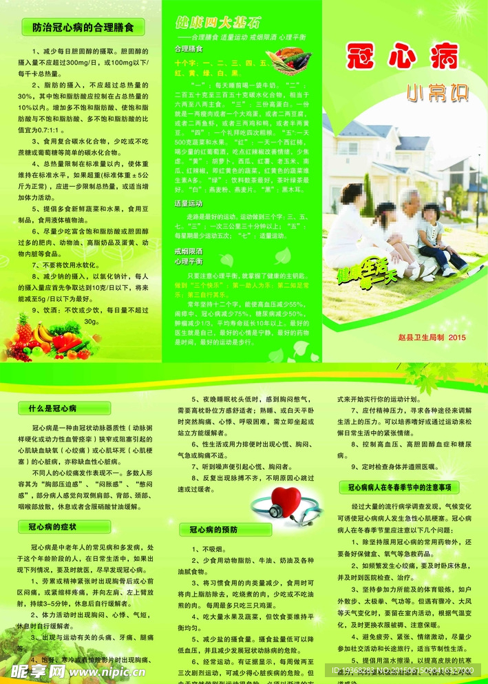 冠心病有关防治知识