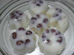 椰奶红豆糕