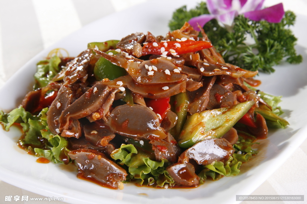 香辣鸡胗
