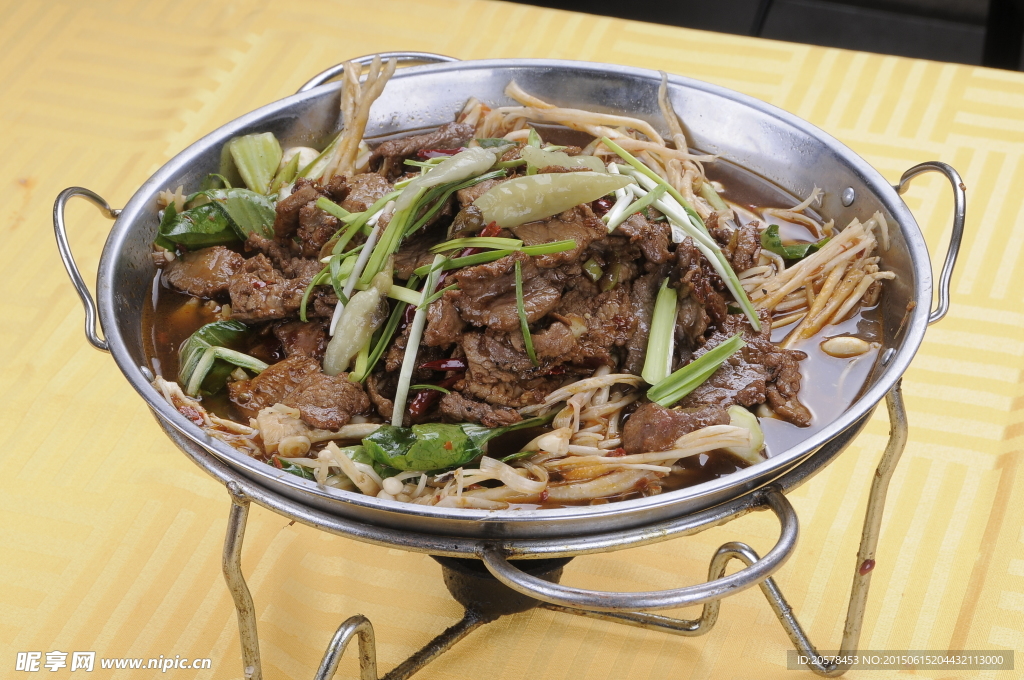 铁锅牛肉