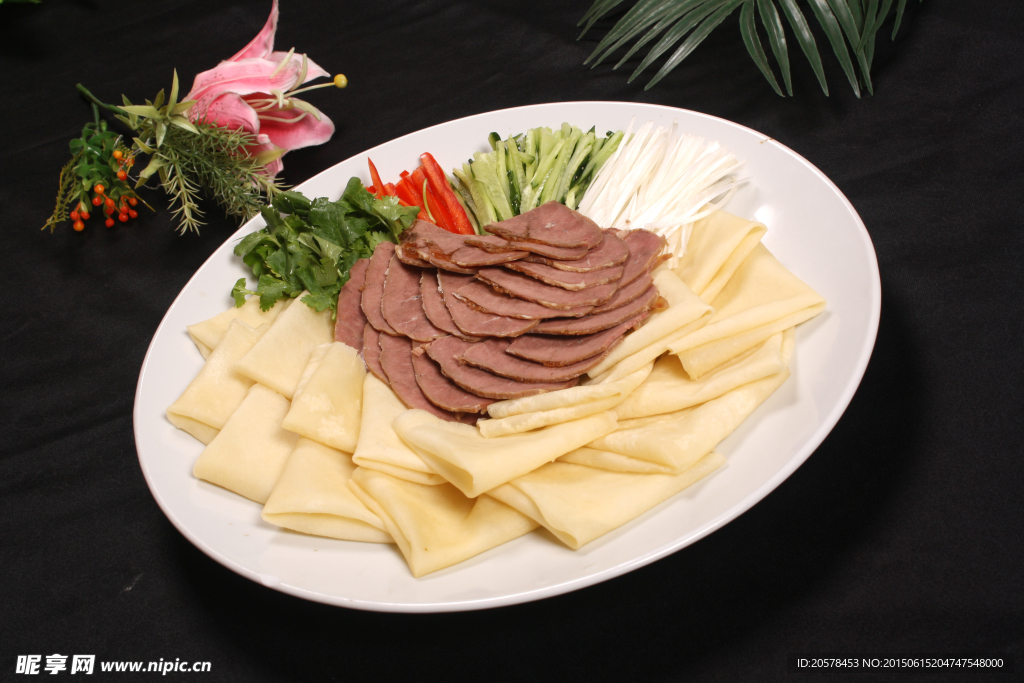 牛肉薄饼