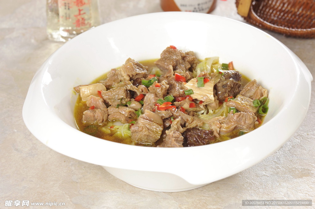 上汤原味浸牛肉