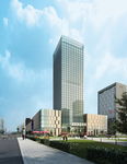 玻璃墙建筑效果