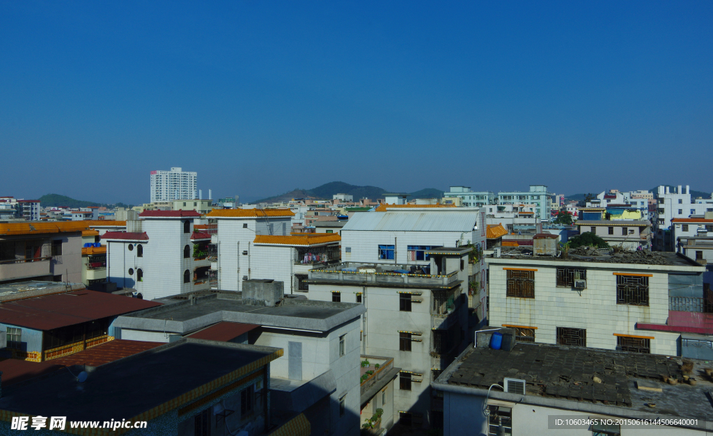 民居楼群 城市建筑