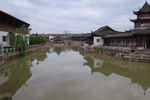 明清民居沿水街道