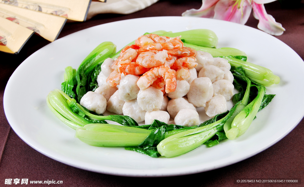 鲜虾鱼丸