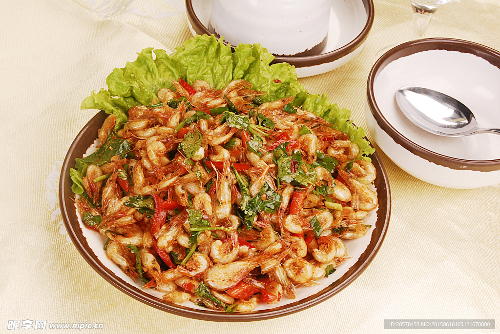香炒小河虾