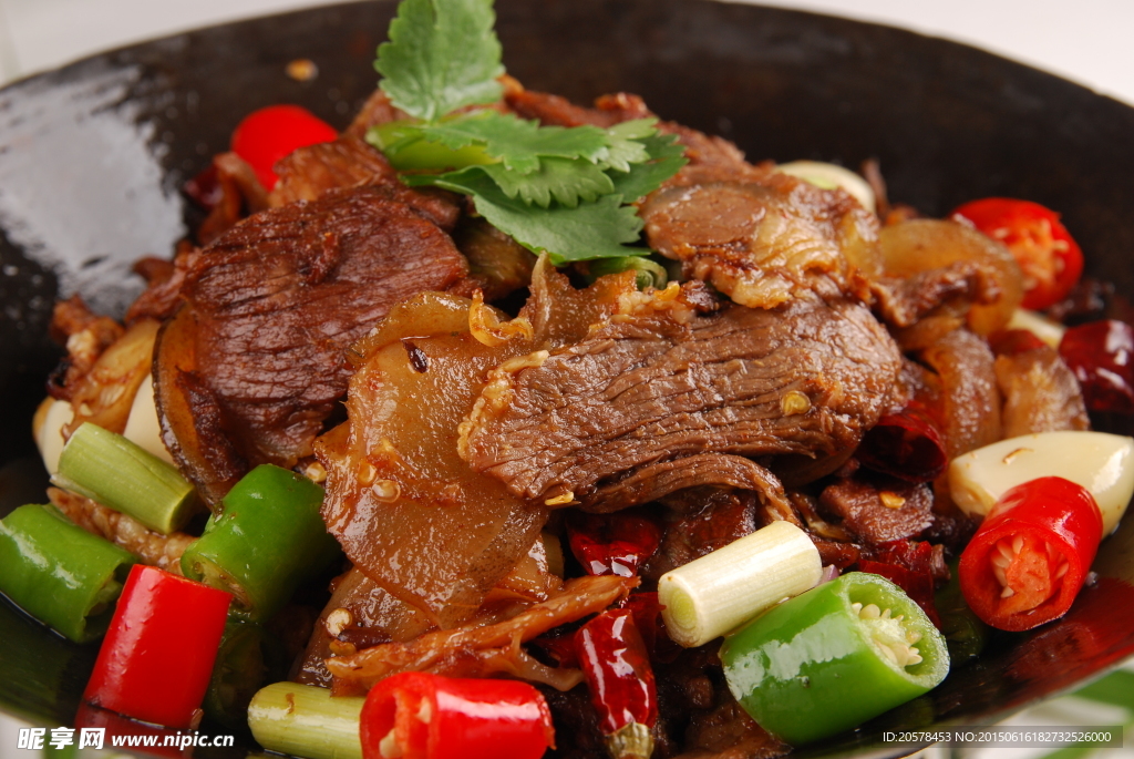 干锅山牯老黄牛肉