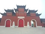 仿古门楼