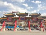 仿古木牌坊