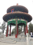 仿古圆亭子