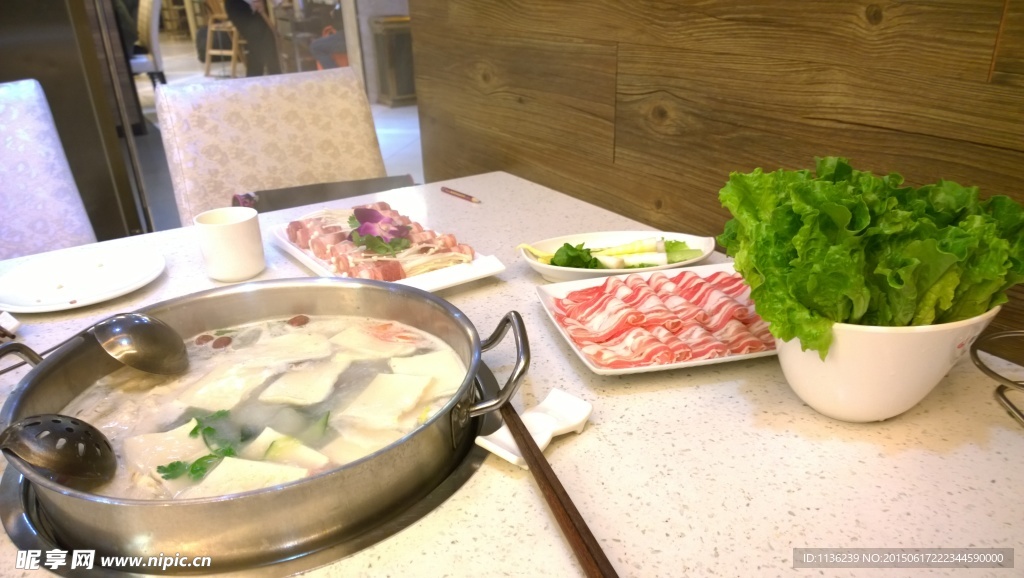 火锅配菜 火锅 海带 食物原料
