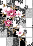 鲜花背景图案