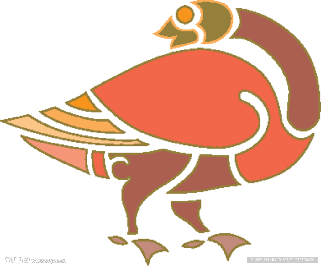 鸭子图案设计