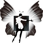 时尚手绘女性人物