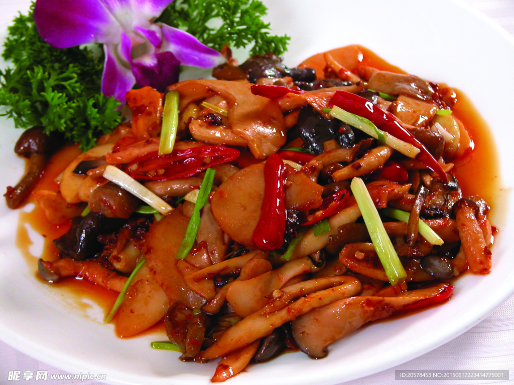 香辣炒什菌
