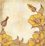 复古   鲜花