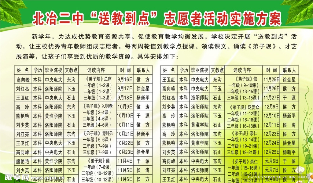 学校送教到点实施方案