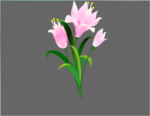 百合花flash素材