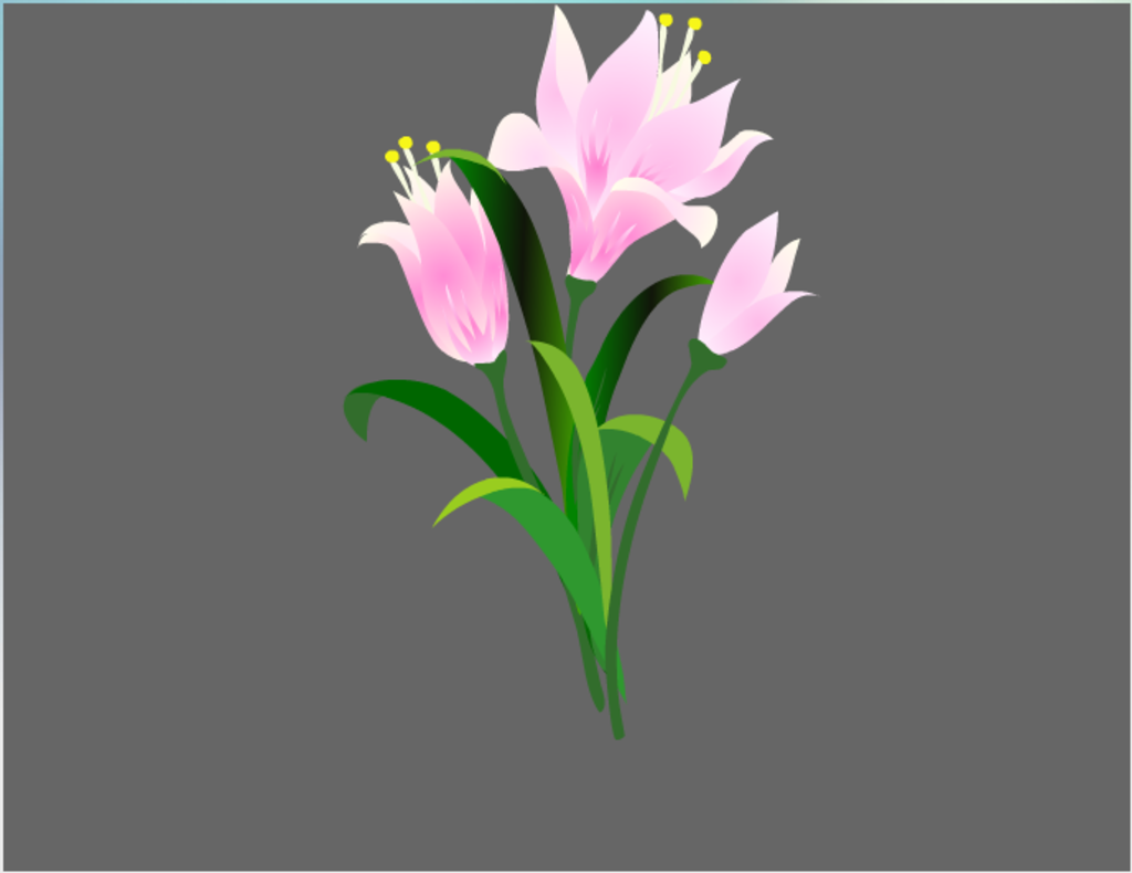 百合花flash素材