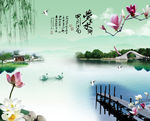 江南山水情风景